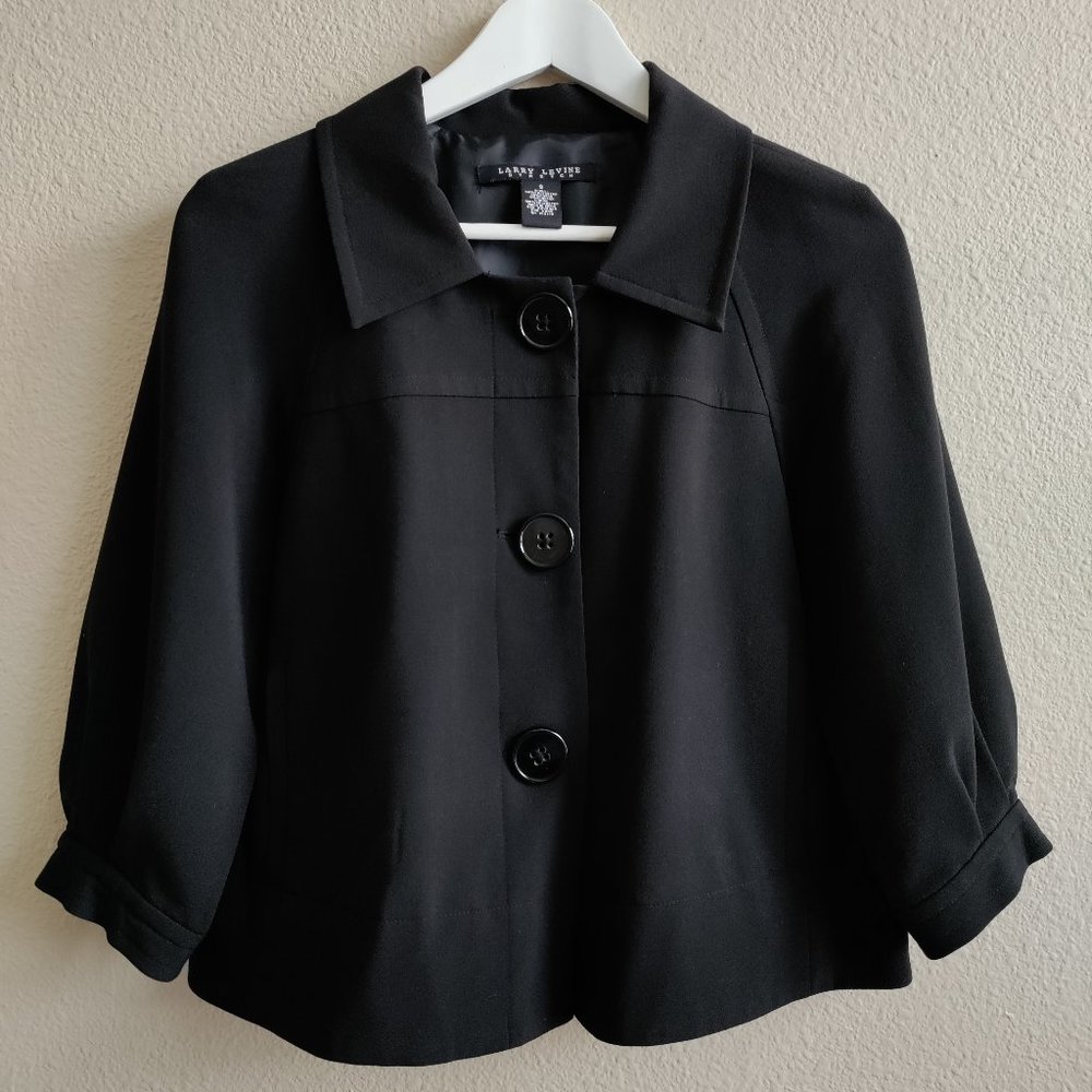 Larry Levine Cropped Blazer Size S